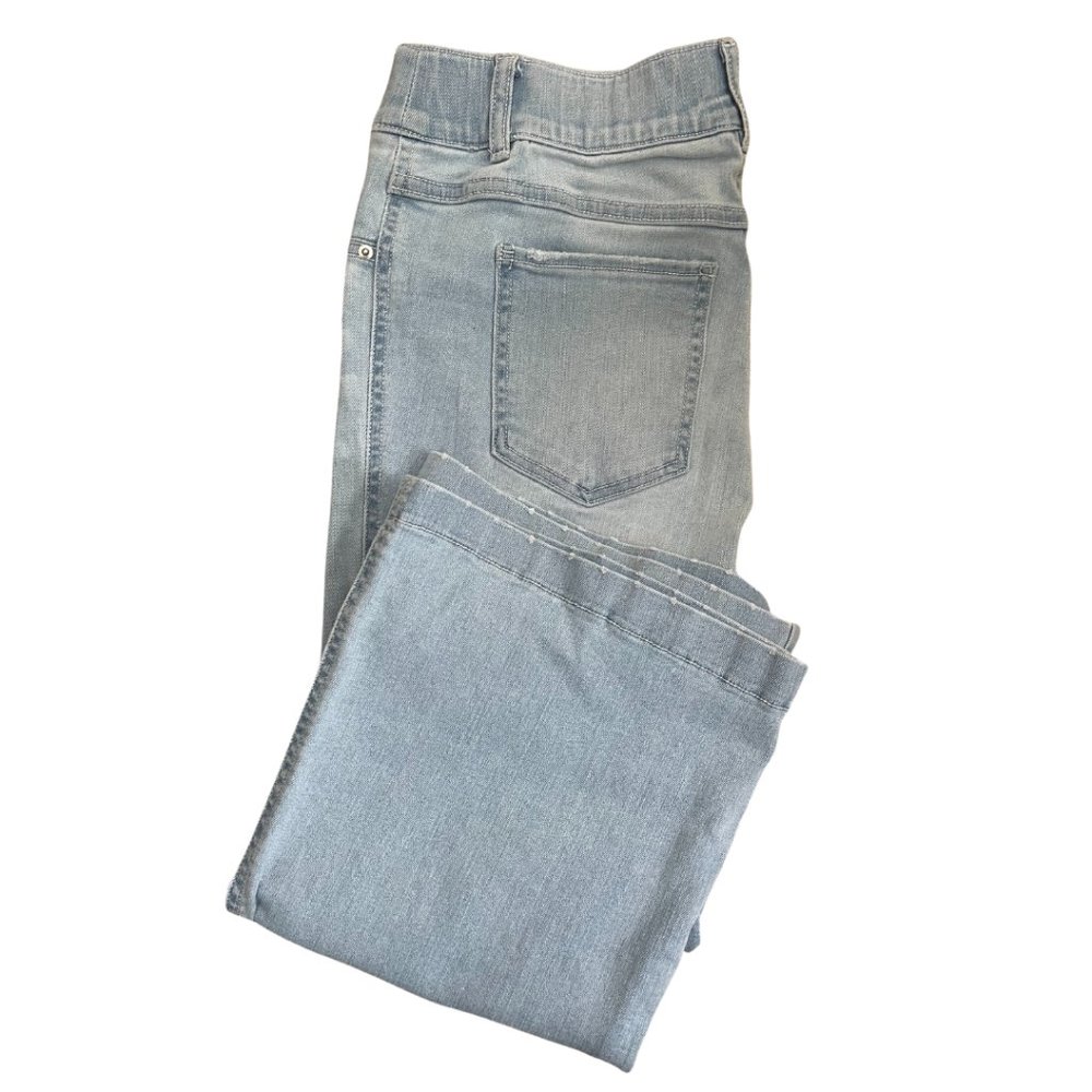 Spanx Flare Jeans, Light Wash